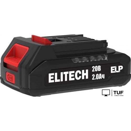 Ударная дрель-шуруповерт ELITECH ДА 21УБЛ2 E2201.048.01 (с 2-мя АКБ, кейс)