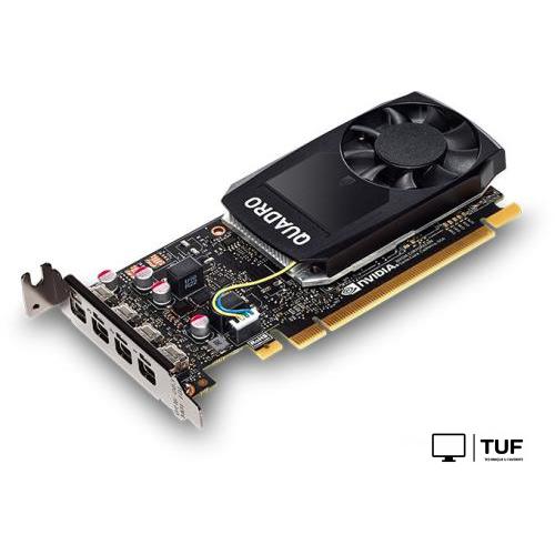 Видеокарта PNY Quadro P1000 4GB GDDR5 VCQP1000-BLS