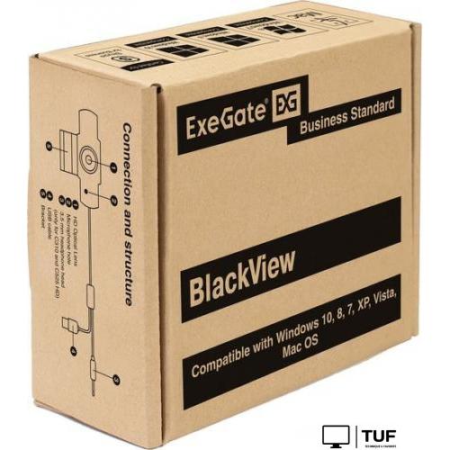 Веб-камера ExeGate BlackView C615 FullHD