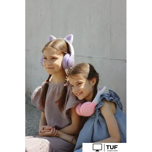 Наушники Miru Cat EP-W10 (розовый)