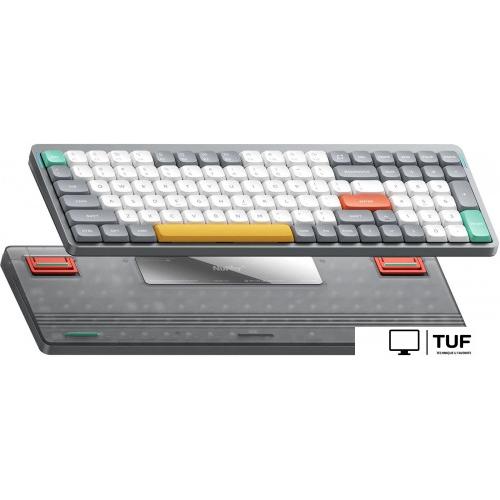 Клавиатура NuPhy Air96 V2 Lunar Gray (NuPhy Low Profile Cowberry)