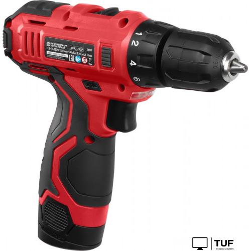 Дрель-шуруповерт MTX MCDL-12-02P (с 2-мя АКБ, кейс)