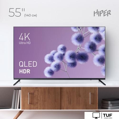 Телевизор Hiper QL55UD700AD