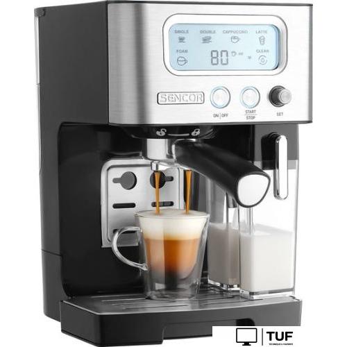 Рожковая кофеварка Sencor SES 4090 SS