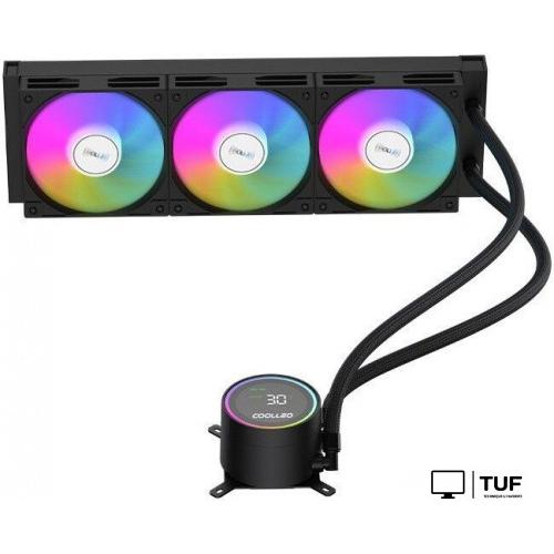 Система жидкостного охлаждения для процессора Coolleo Ice Fairy Dig 360 Lite (черный)