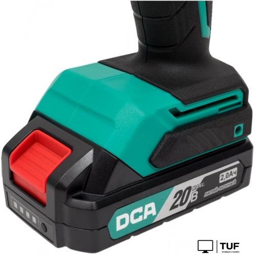 Ударная дрель-шуруповерт DCA ADJZ2050i Type DM (с 1-им АКБ, кейс)