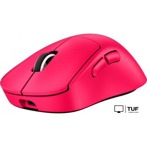 Игровая мышь Logitech Pro X Superlight 2 DEX (розовый)
