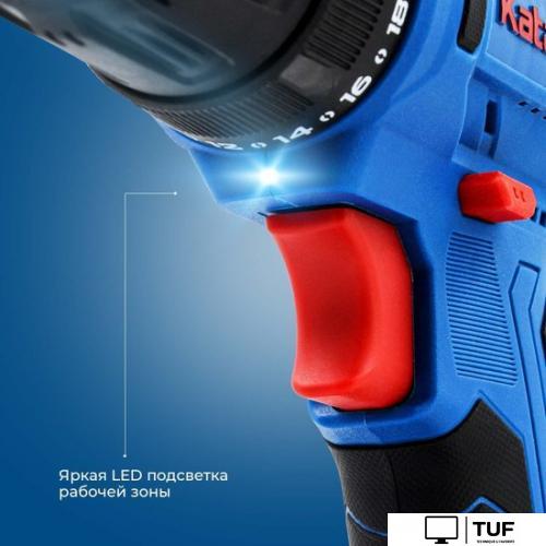 Дрель-шуруповерт Katana CD 3500 (с 2-мя АКБ 2 Ач, кейс)