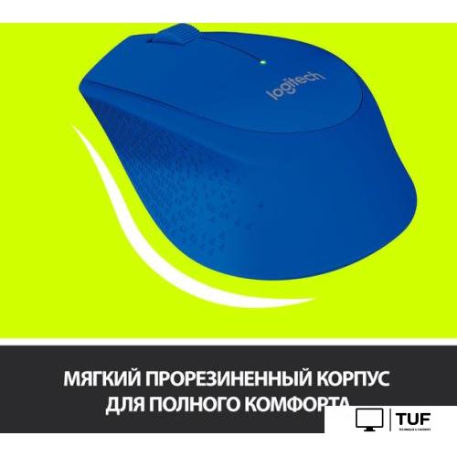 Мышь Logitech Wireless Mouse M280 (синий) [910-004290]