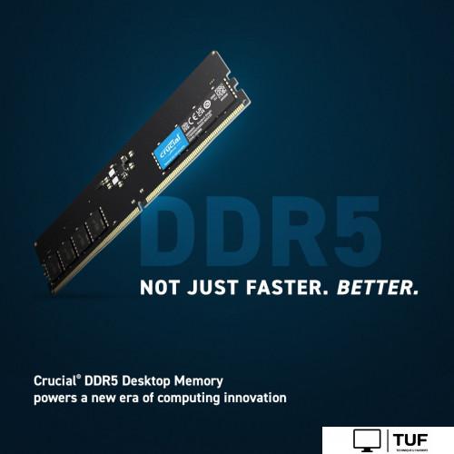 Оперативная память Crucial 2x32ГБ DDR5 5600 МГц CT2K32G56C46U5