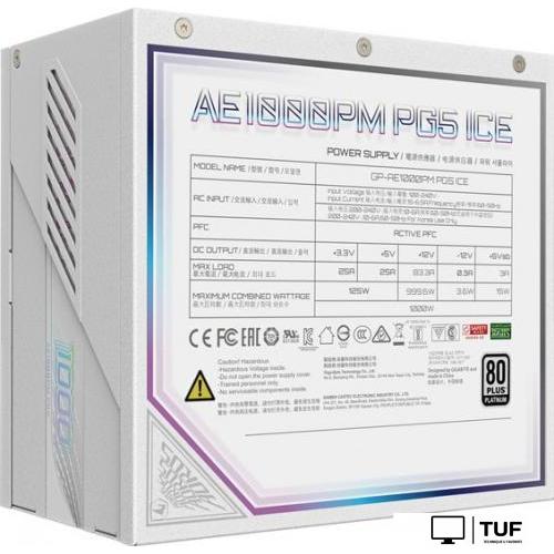 Блок питания Gigabyte AE1000PM PG5 ICE