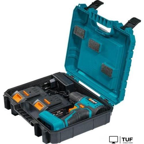 Дрель-шуруповерт Bort BAB-21-BLK 93413526 (с 2-мя АКБ, кейс)