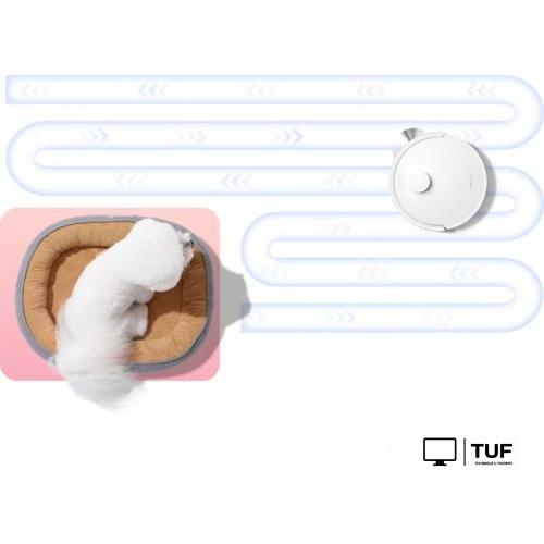 Робот-пылесос Dreame Trouver Robot Vacuum E20 Plus RLE12GD (евровилка, белый)