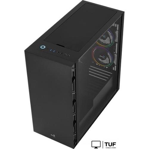Корпус AeroCool Flo Saturn FRGB-G-BK-v1