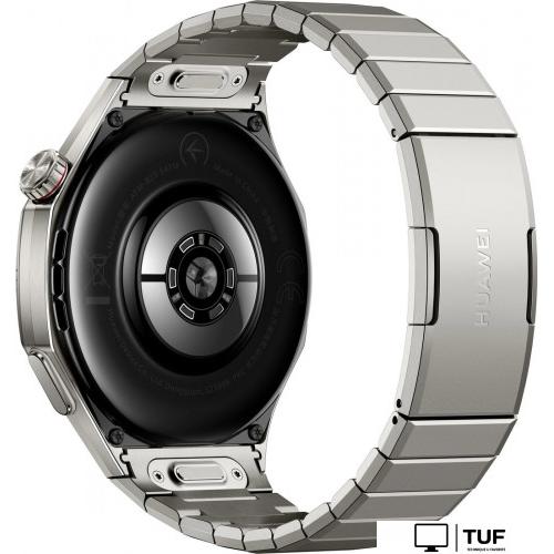 Умные часы Huawei Watch GT 6 Pro 46 мм (серебристый, с серебристым браслетом, международная версия)