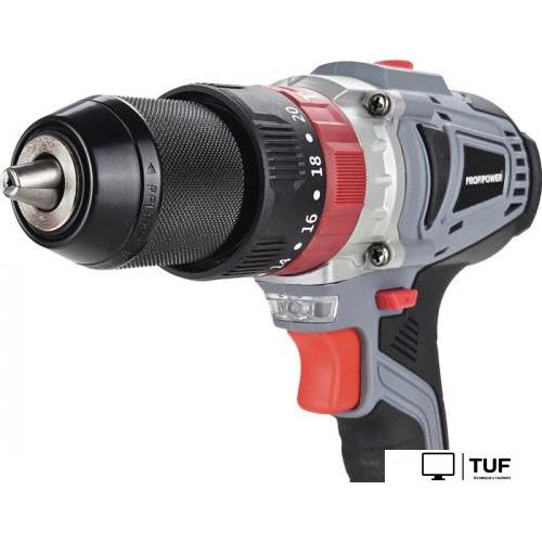 Ударная дрель-шуруповерт Profipower MKDHP-18V (с 2-мя АКБ, кейс)