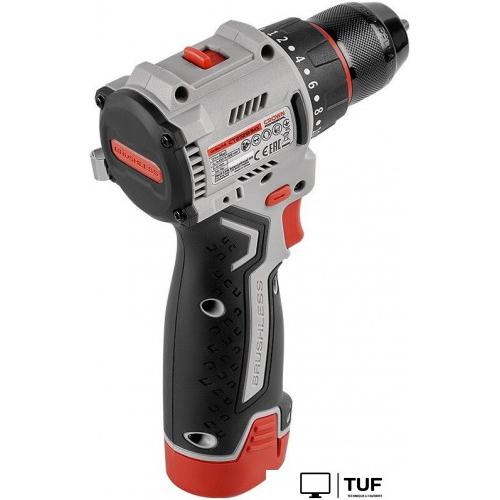 Дрель-шуруповерт Crown CT21129HMX-2 BMC (с 2-мя АКБ, кейс)