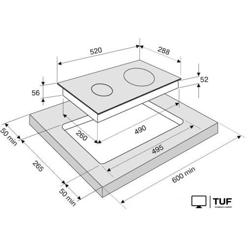 Варочная панель Krona Remo 30 BL