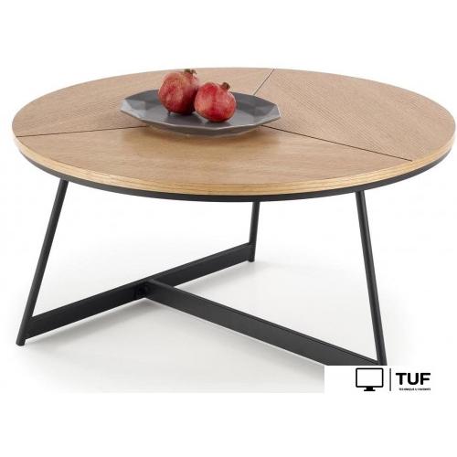 Журнальный столик Halmar Karida 80x41 (натуральный/черный)