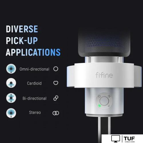 Проводной микрофон FIFINE A9 (белый)