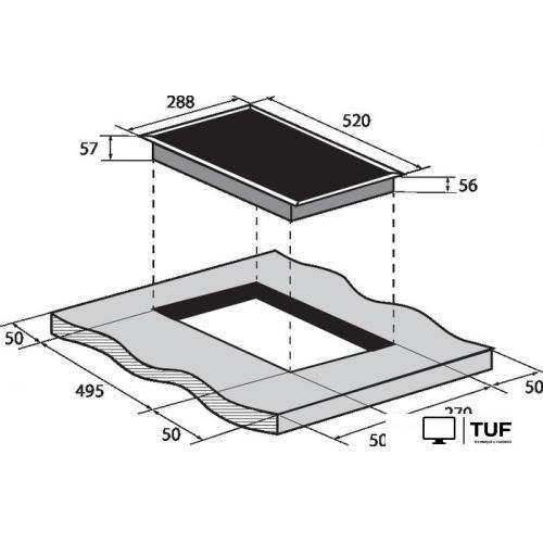 Варочная панель ZUGEL ZIH294B