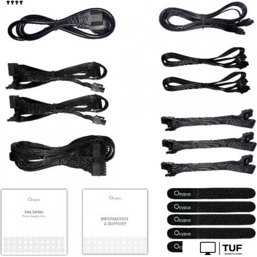 Блок питания Ocypus Iota P850 Iota-P850-G1FFBK024X-EU