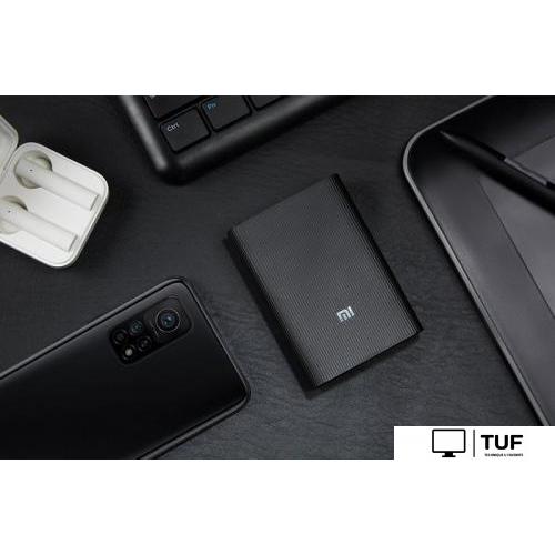 Внешний аккумулятор Xiaomi Mi Power Bank 3 Ultra Compact PB1022Z 10000mAh (черный)