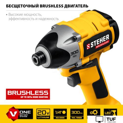 Винтоверт Steher CSB-300-2 (с 2-мя АКБ, кейс)
