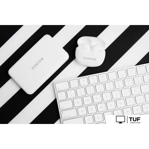 Наушники Canyon TWS-5 (белый)