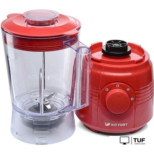 Стационарный блендер Kitfort KT-1331-2 (красный)
