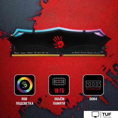 Оперативная память A4Tech Bloody RGB 16ГБ DDR4 3200 МГц BDM016A3200RD