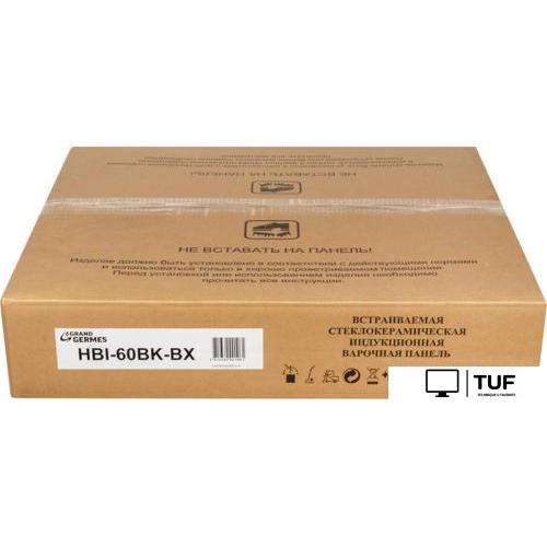 Варочная панель GrandGermes HBI-60BK-BX