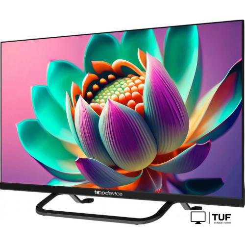 Телевизор Topdevice 24 SMART TV YаOS (черный)