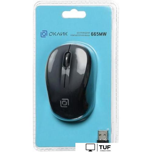 Мышь Oklick 665MW (черный)