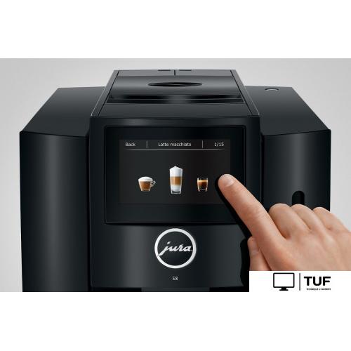 Кофемашина JURA S8 Piano Black 15381