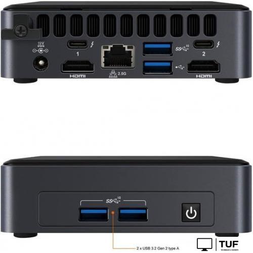 Компактный компьютер Intel NUC 11 Pro Kit BNUC11ATKPE0000