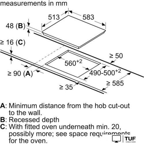 Варочная панель Bosch Serie 2 PKE645CA2E