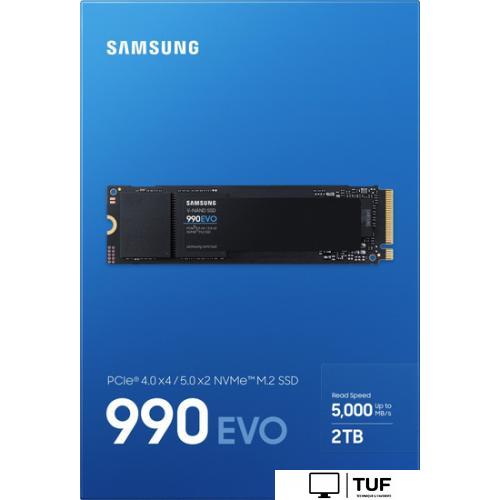 SSD Samsung 990 Evo 2TB MZ-V9E2T0BW