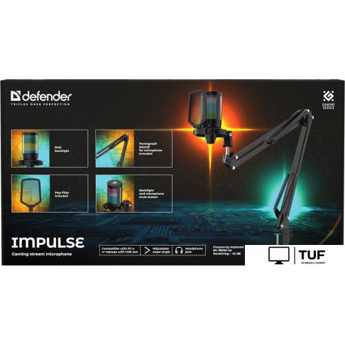 Проводной микрофон Defender Impulse GMC 650