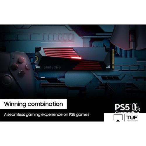 SSD Samsung 990 Pro с радиатором 4TB MZ-V9P4T0CW