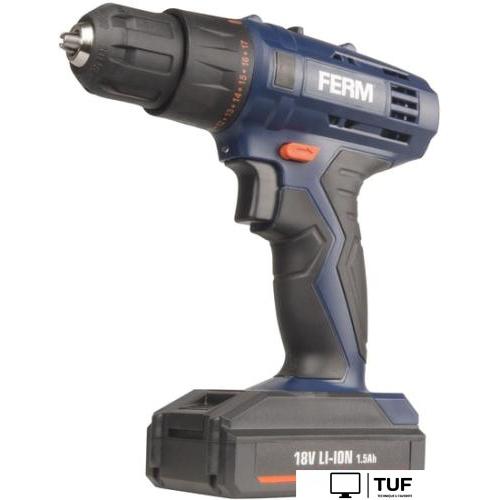 Дрель-шуруповерт Ferm CDM1120 (с 2-мя АКБ, кейс)