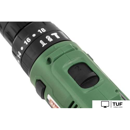 Ударная дрель-шуруповерт Hammer ACD16CH (с 2-мя АКБ, кейс)