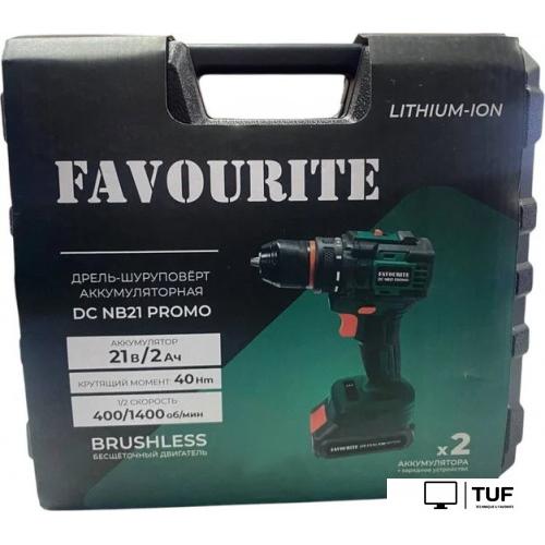 Дрель-шуруповерт Favourite DC NB21 Promo (с 2-мя АКБ, кейс)