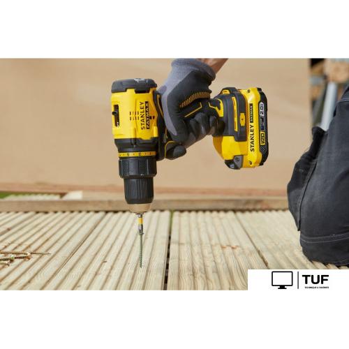 Дрель-шуруповерт Stanley SFMCD710D2K (с 2-мя АКБ, кейс)