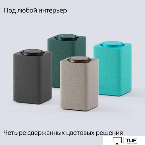 Умная колонка Яндекс Станция Макс (с хабом умного дома Zigbee, бирюзовый)