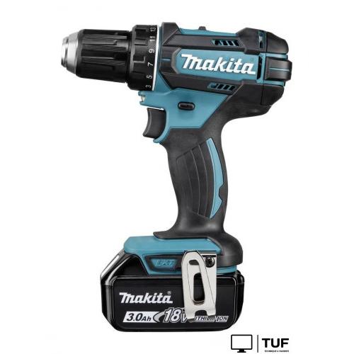 Дрель-шуруповерт Makita DDF482RFJ (с 2-мя АКБ, кейс)