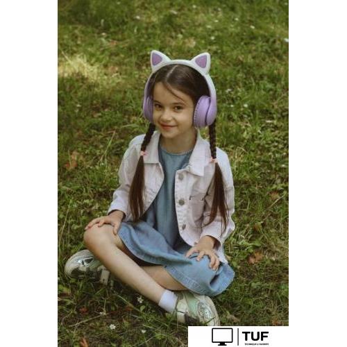 Наушники Miru Cat EP-W10 (сиреневый)