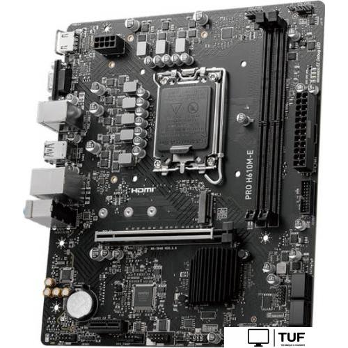Материнская плата MSI PRO H610M-E