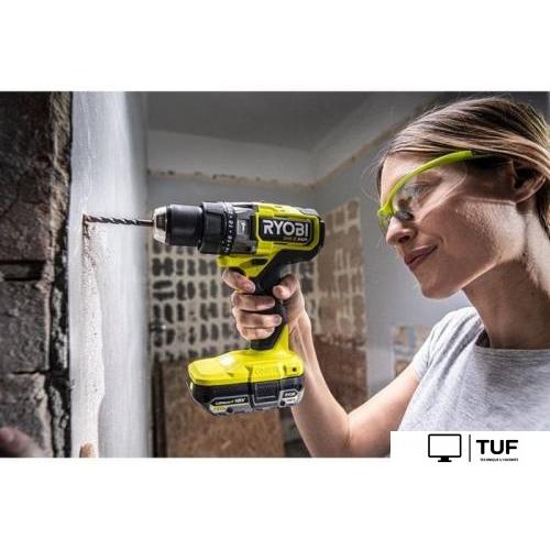 Ударная дрель-шуруповерт Ryobi RPD18X-242S 5133005283 (с 2-мя АКБ 2 Ач+4 Ач, сумка)