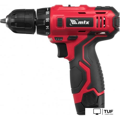 Дрель-шуруповерт MTX MCDL-12-02P (с 2-мя АКБ, кейс)